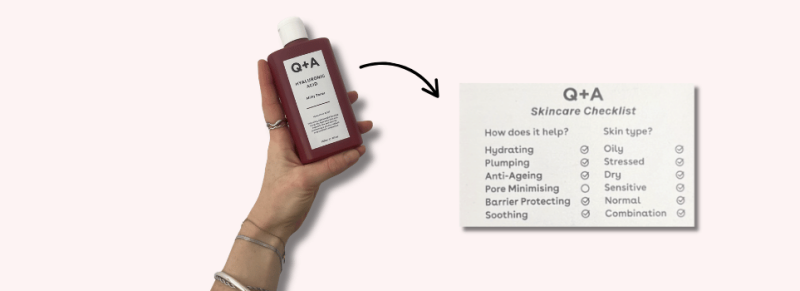 Q+A toner Q+A toner