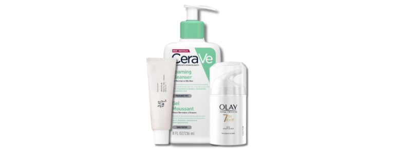 skincare producten set