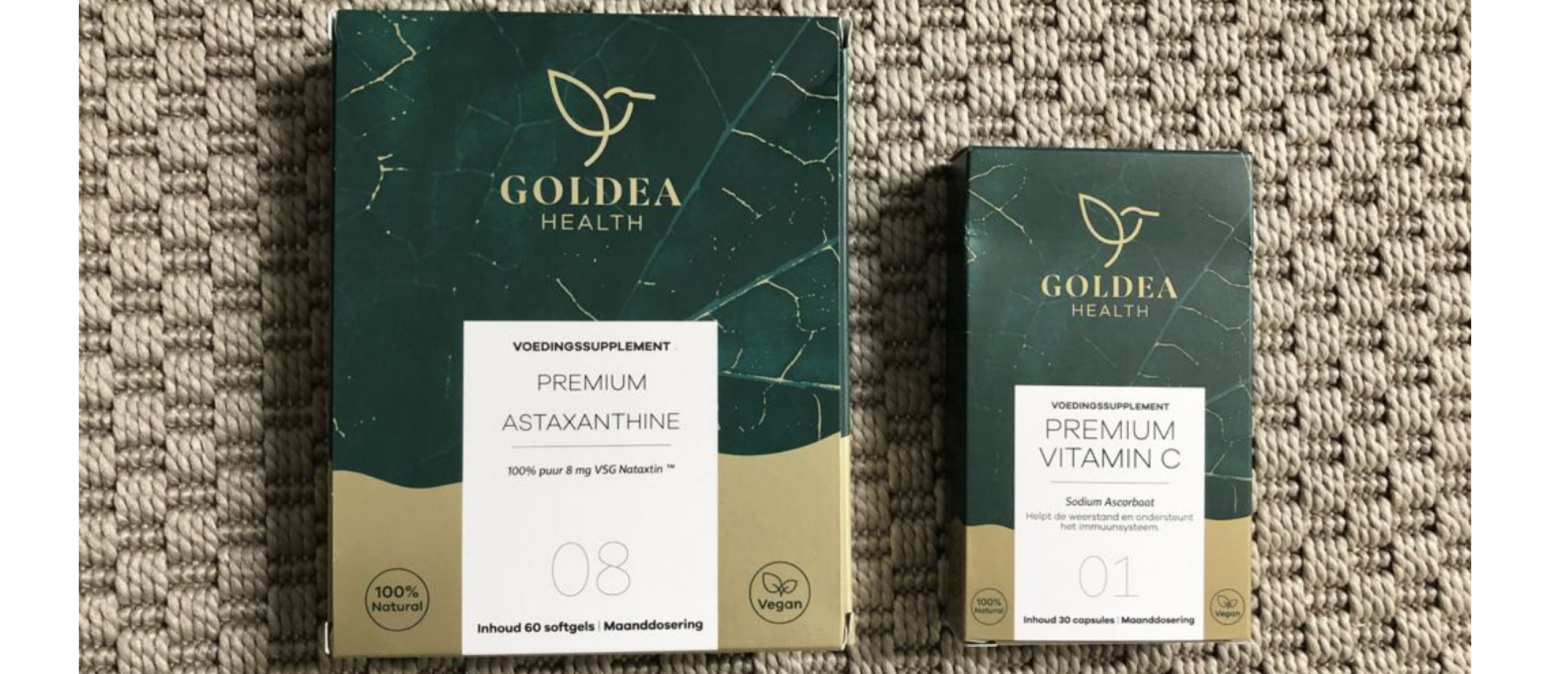 Review Goldea Health supplementen