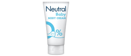 Neutral body cream