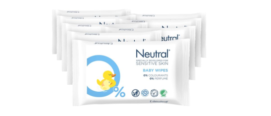 Neutral baby doekjes