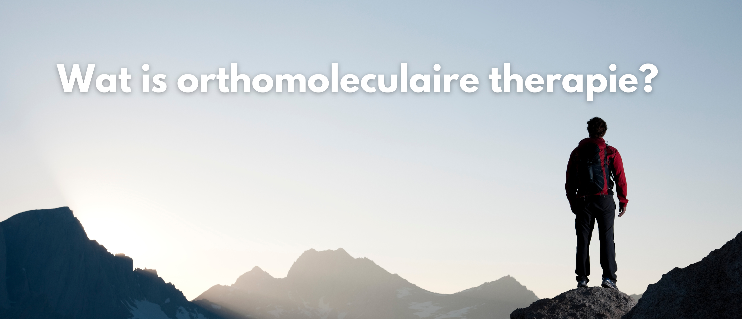 Wat is orthomoleculaire therapie?