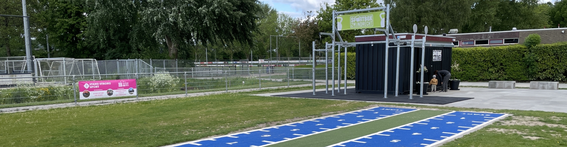 Samen sporten op een unieke locatie in Zwijndrecht