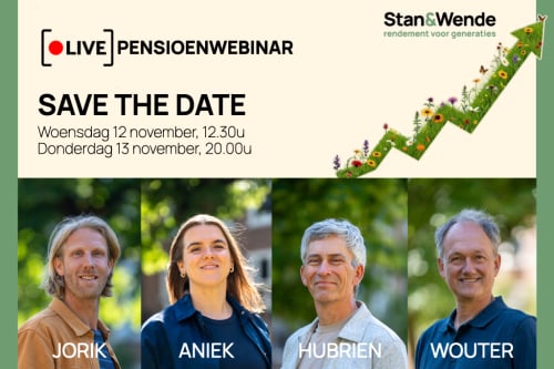 pensioenwebinars Stan&Wende 12 en 13 november 2025