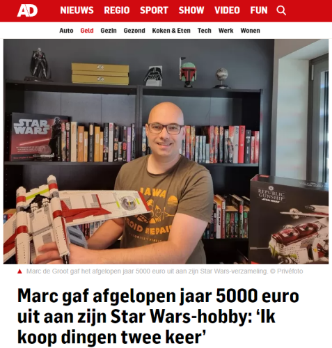AD interview over Star Wars