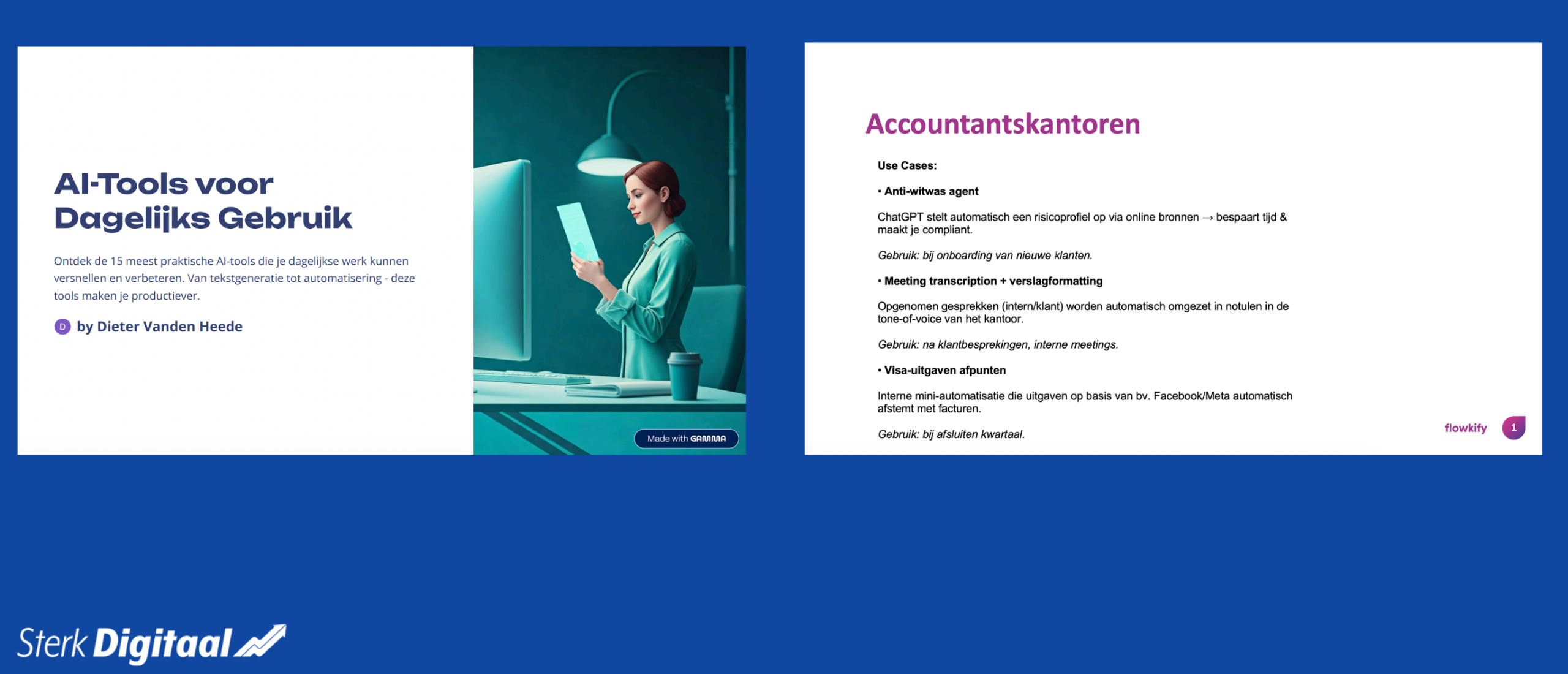 recap webinar 07/05/2025 Zo zet je artificiële intelligentie in voor echte tijdswinst, inzicht en advies
