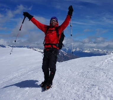 Onderweg naar de top van de Mont Blanc