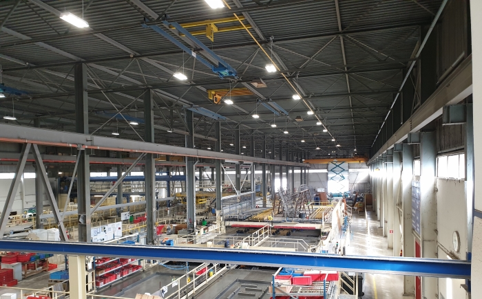 Betonfabriek led
