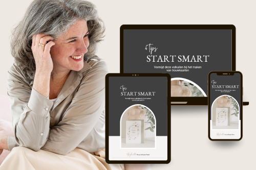 Met deze Start Smart voorkom je 6 valkuilen bij het maken van trouwkaarten