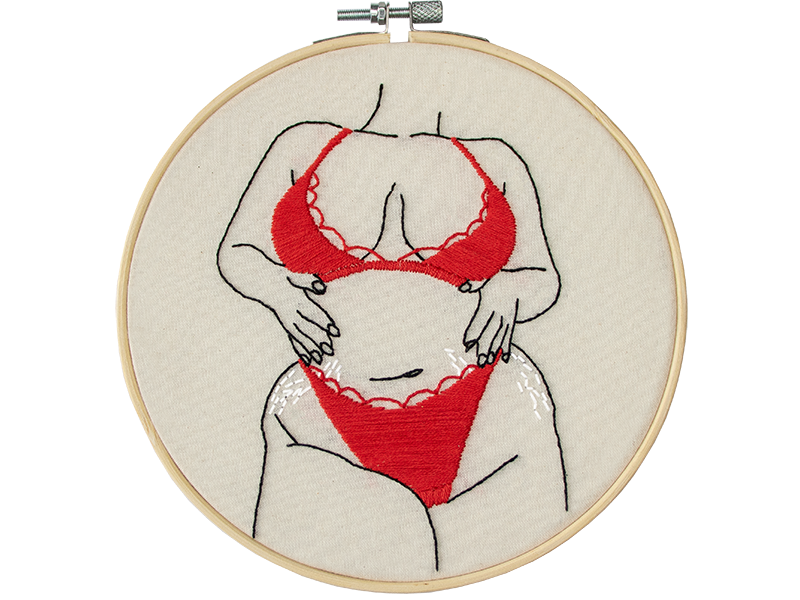 Embroidery kit Bodyody Stitchmilk