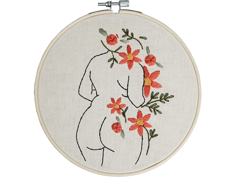 Space for a new embroidery pattern