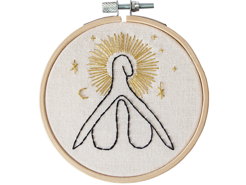 Embroidery kit Holy Clit Stitchmilk