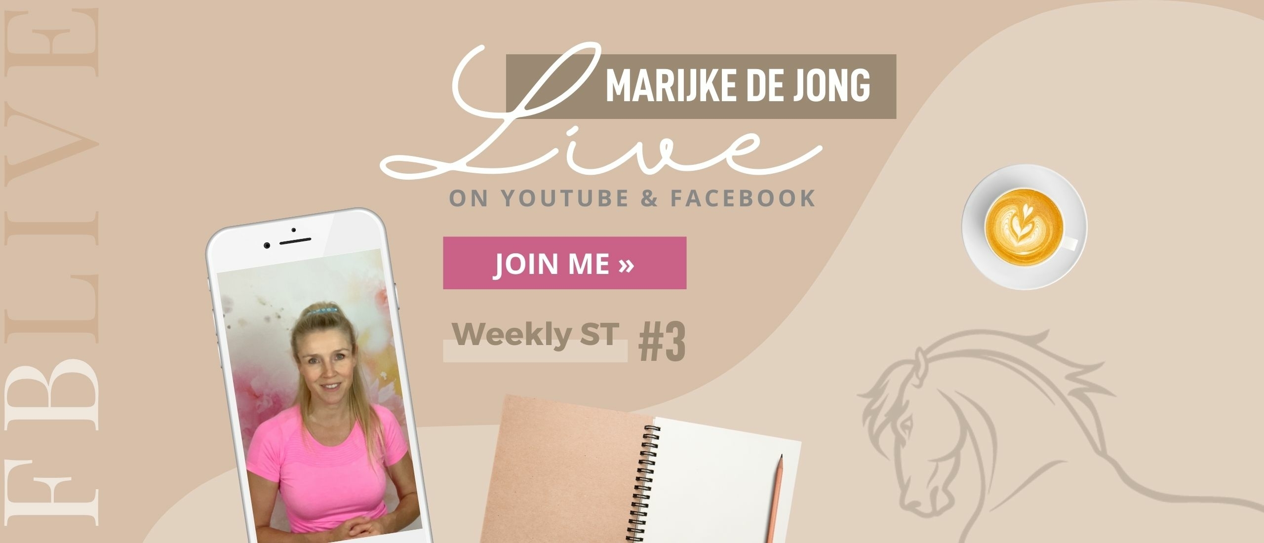 Weekly ST #3 | Marijke de Jong Live