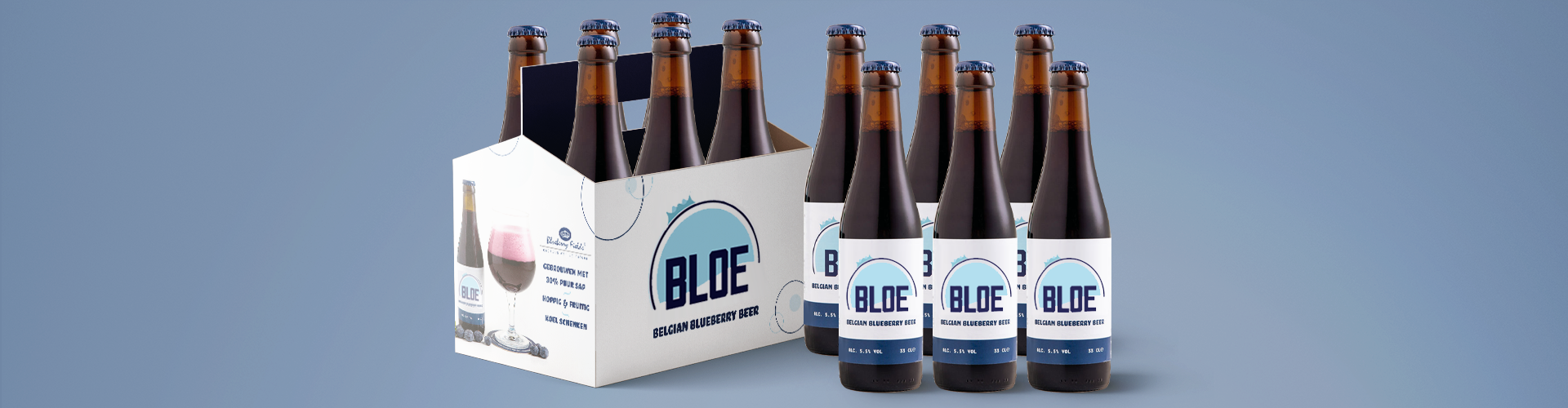 Bloe Blauwbessen Bier