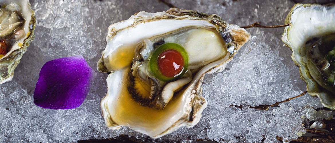 Oesters met double you gin [recept]