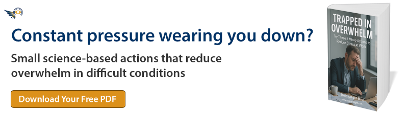 Trapped in Overwhelm Take the first steps to get out of stress