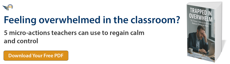 Simple things you can do if you feel stressed out as a teacher Free guide to learn simple and small techniques to reduce stress quickly