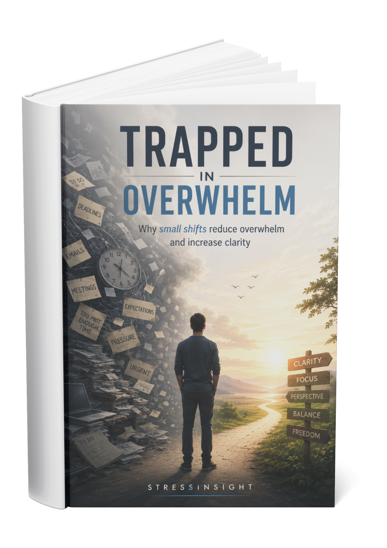 Trapped in Overwhelm ebook Reduce stress, pressure and overwhelm with these five simple strategies