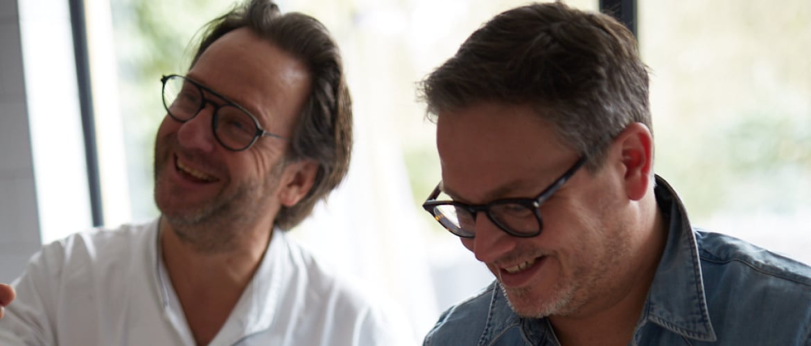 Guus Meeuwis en Dick Middelweerd: culinaire en muzikale vrienden voor het leven
