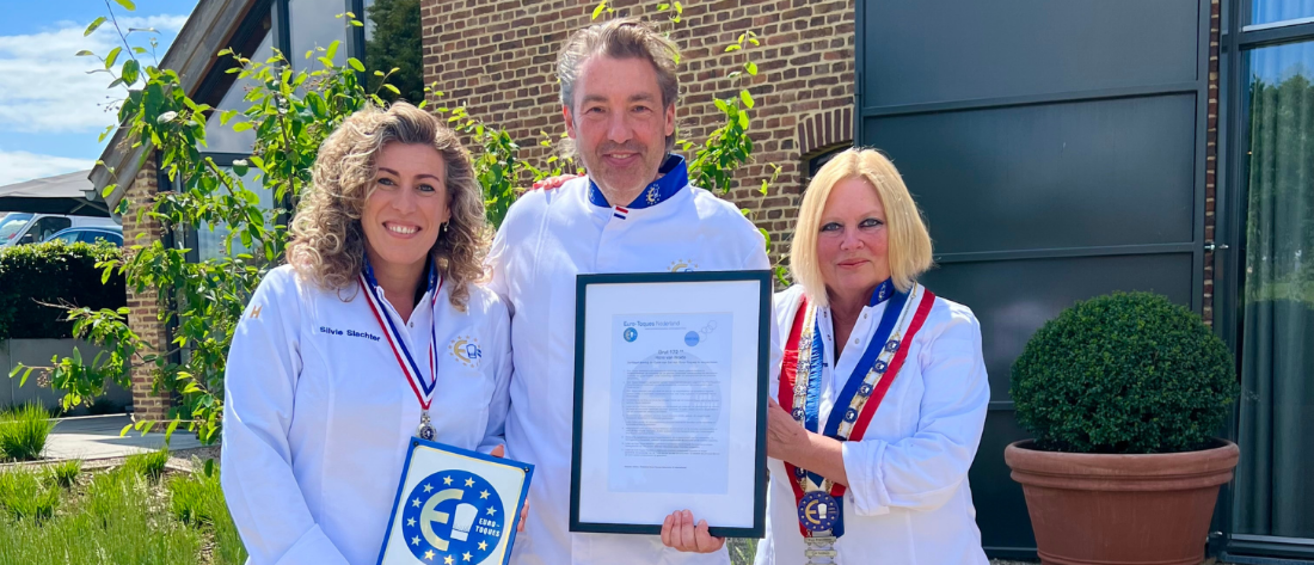 Topchef Hans van Wolde van restaurant Brut172** - Educatief Culinair Inspirator voor Euro-Toques Nederland.
