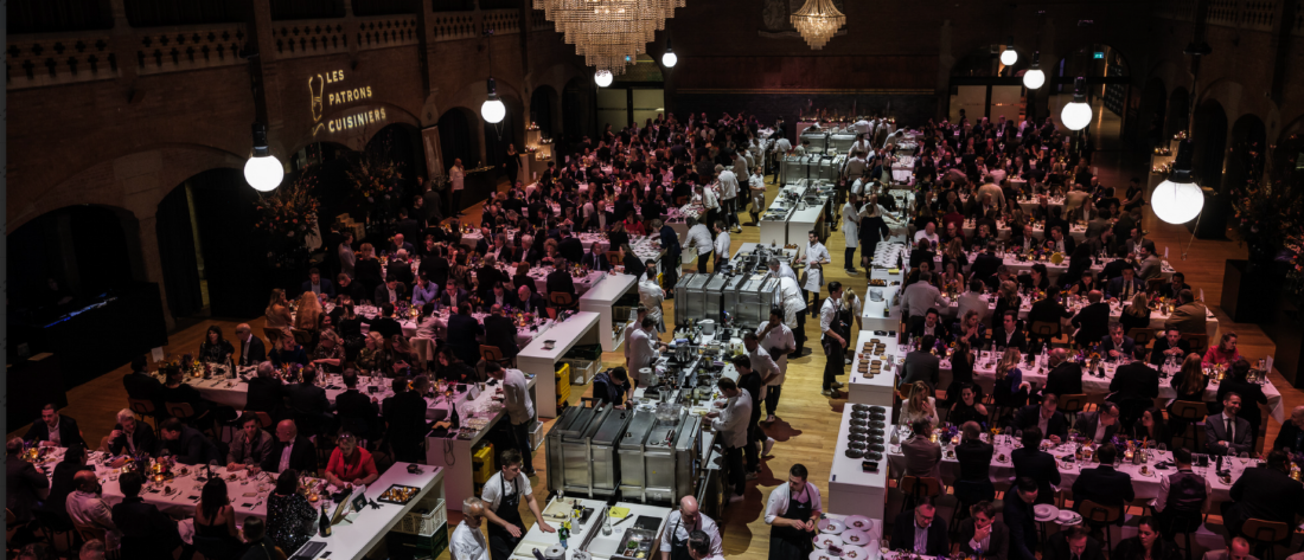 Les Patrons Cuisiniers: Grootste chef’s table ter wereld in Amsterdam