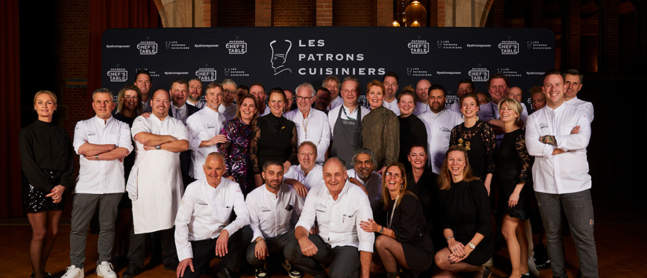 Neerlands mooiste signatuurgerechten tijdens de chef’s table van Les Patrons Cuisiniers