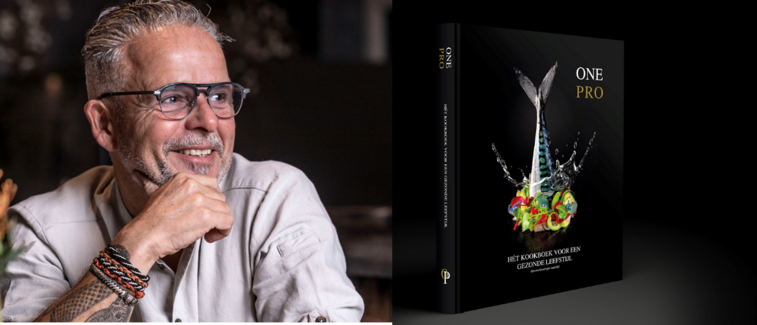 Topchef Edwin Vinke presenteert nieuw kookboek: One Pro