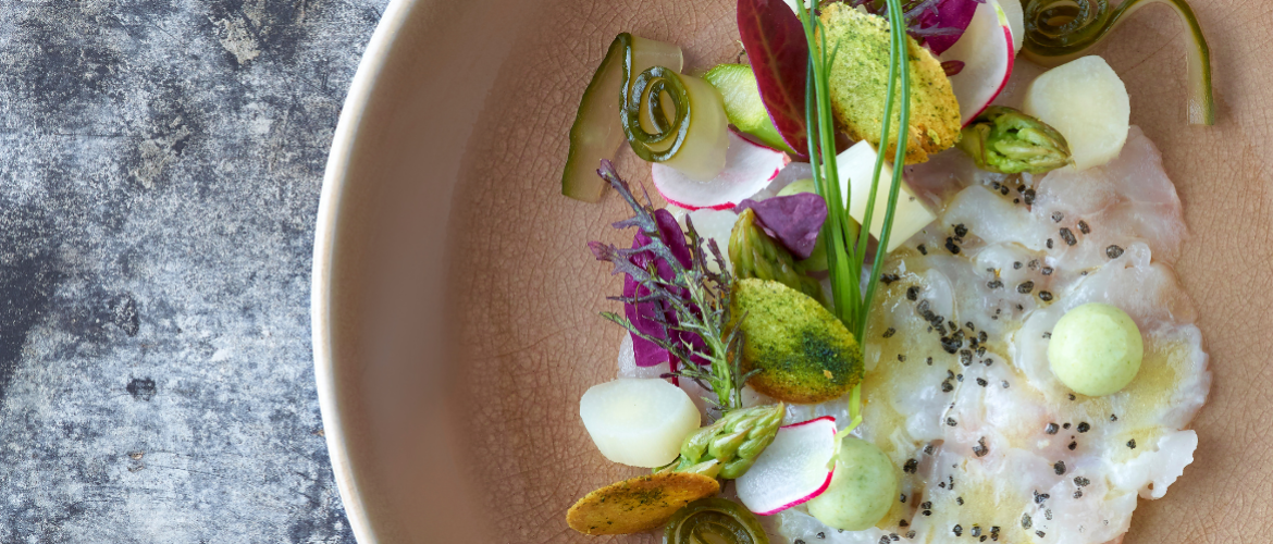 Sterrenchef in eigen keuken – recept van Eric van Bochove, restaurant ’t Vlasbloemeken*, Koewacht