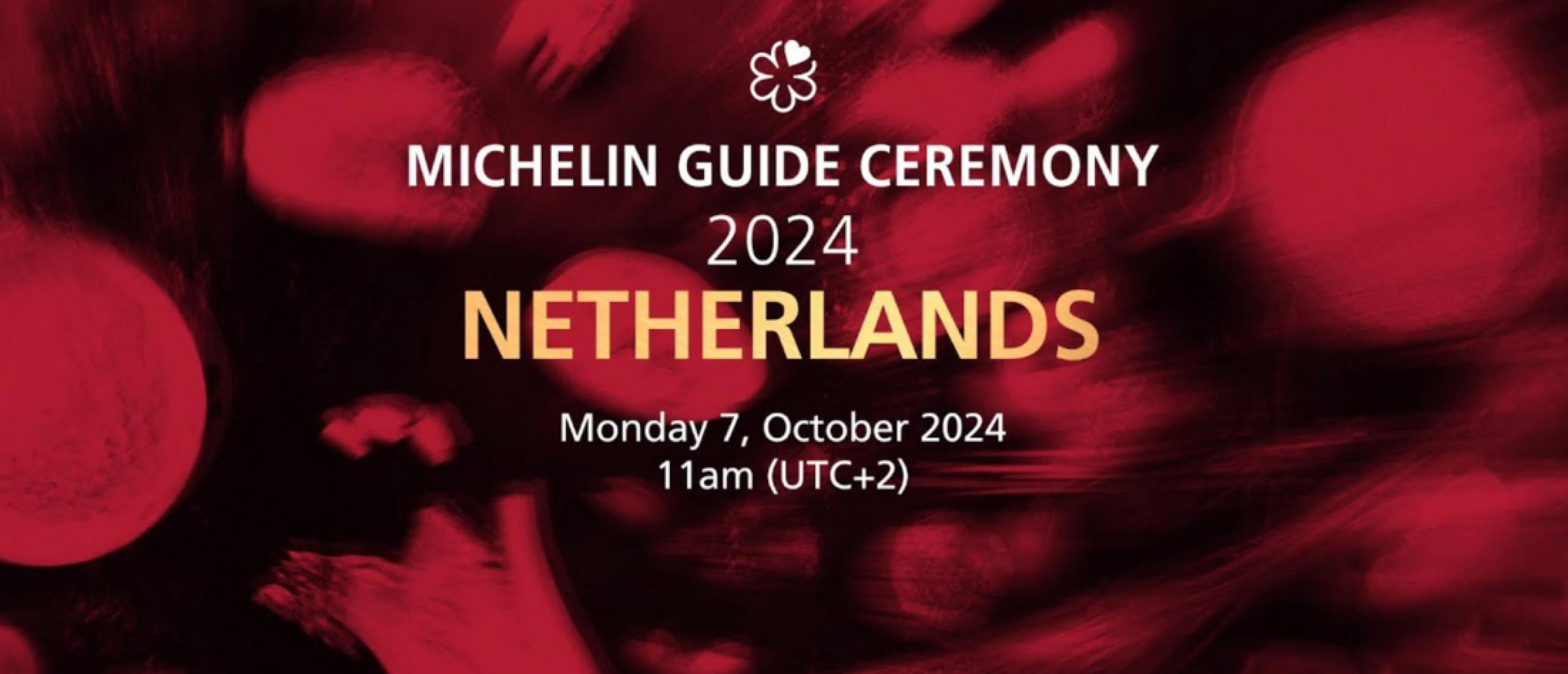 Presentatie Michelingids Nederland 2024. Kijk je live met ons mee?