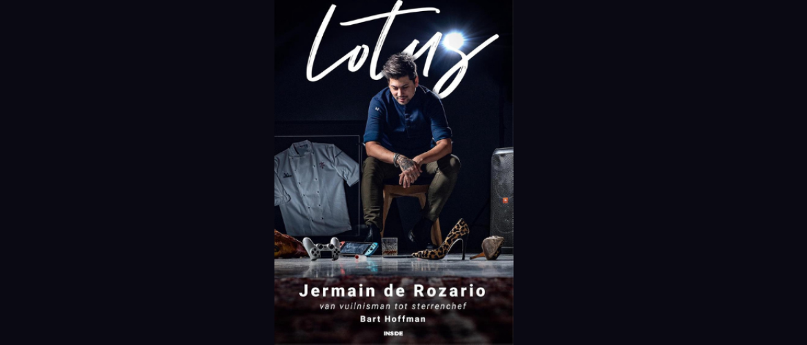 Nieuw boek Lotus van topchef Jermain de Rozario – Van vuilnisman tot sterrenchef