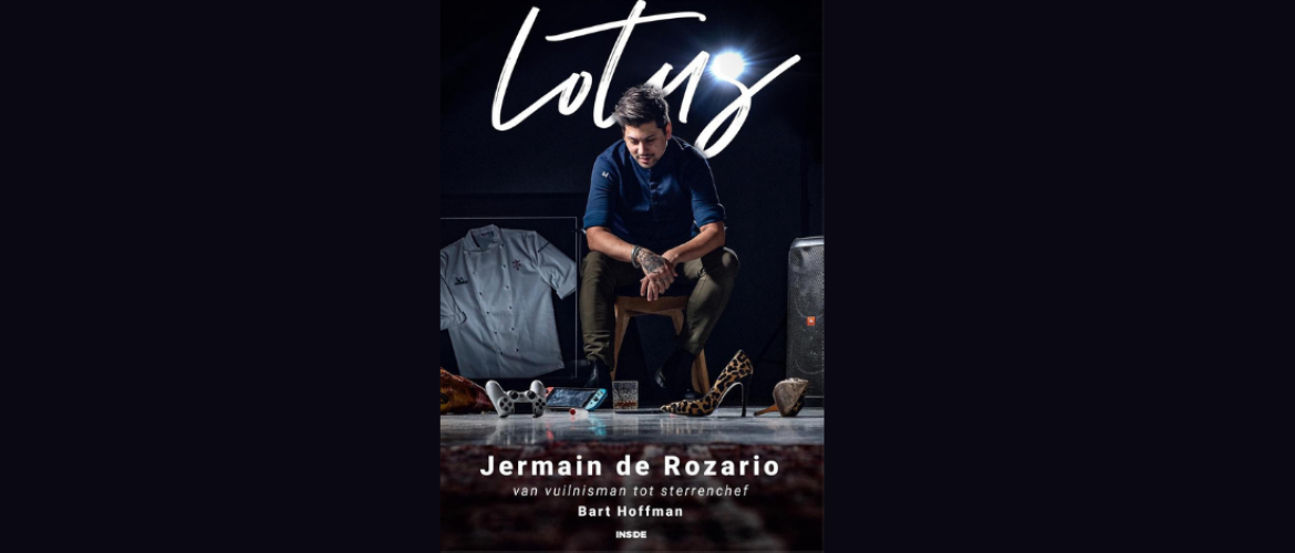 Nieuw boek Lotus van topchef Jermain de Rozario - Van vuilnisman tot sterrenchef