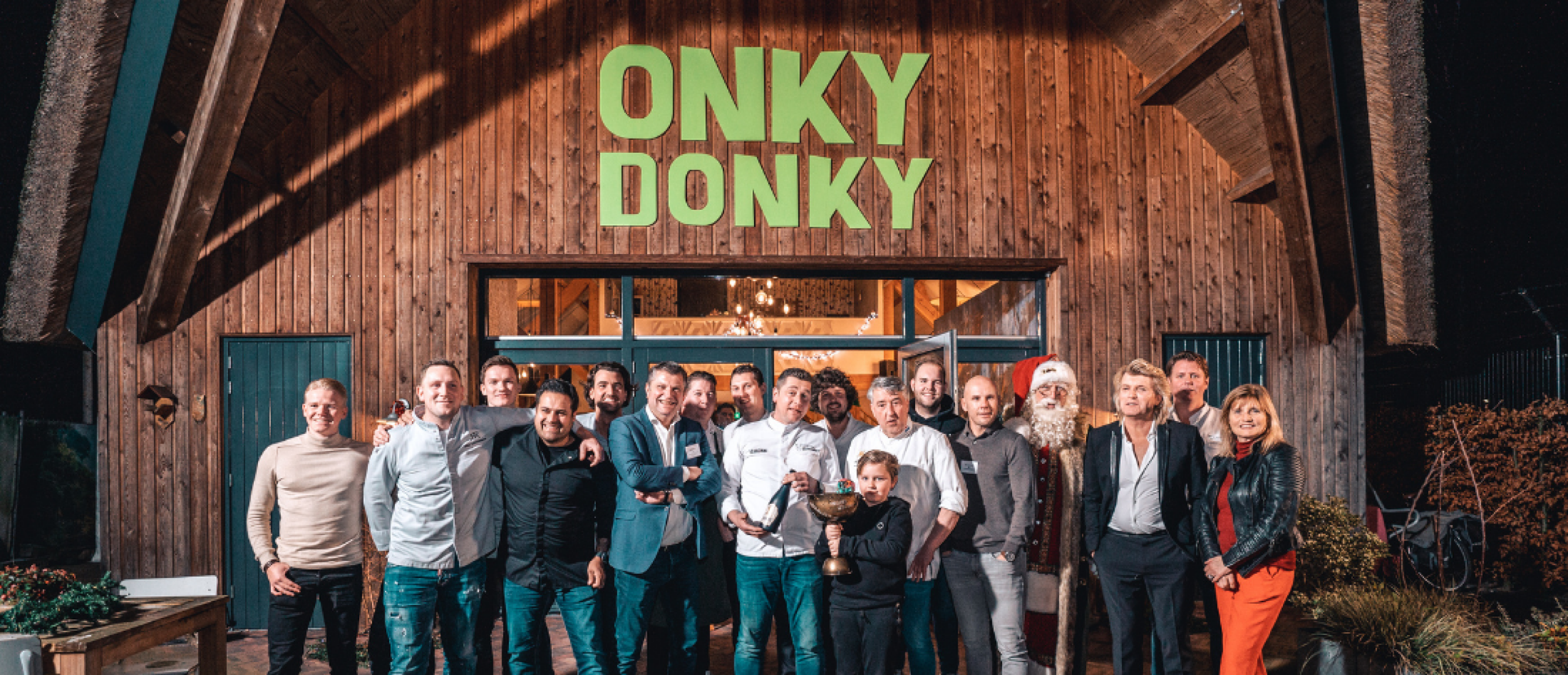 Topchef Lars van Galen van ’t Lansink*, winnaar Culinaire Oliebollen Challenge 2021 voor het goede doel, Stichting Onky Donky.