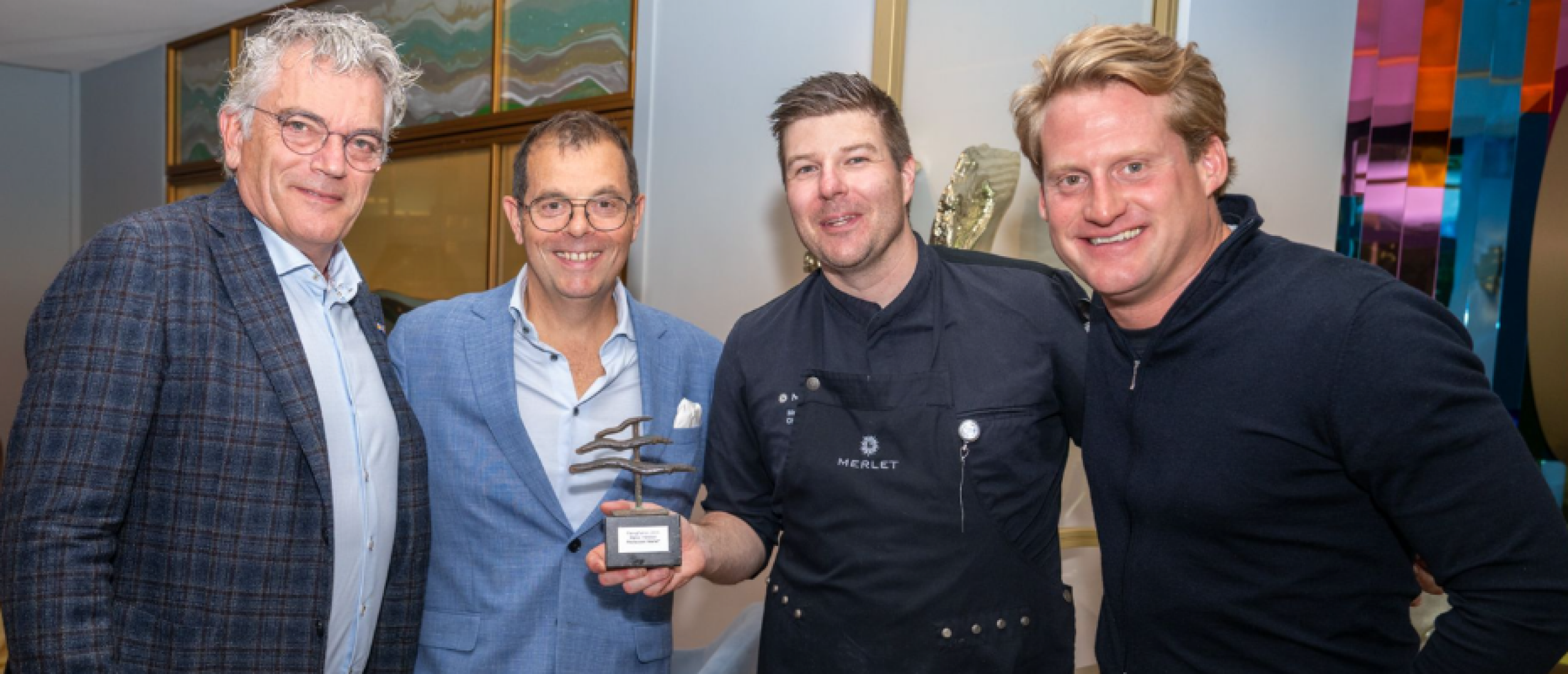 Marco Helsloot van restaurant Merlet* benoemd tot Paling Patron