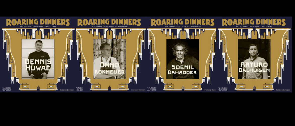 The roaring twenties: exclusieve vijfgangendiners van Nederlandse topchefs