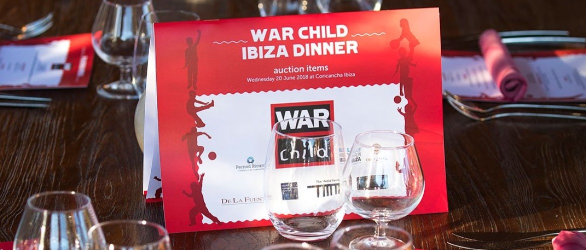 War Child Ibiza Diner verplaatst naar Rotterdam