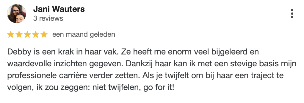 review klanten tevreden studio jij