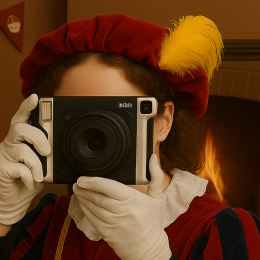 De Polaroid Pietjes Sfeervol Sinterklaasdecor voor winkelcentrum Trek bezoekers aan, boost je zichtbaarheid