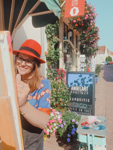 Angela Peters ons plein Hattem