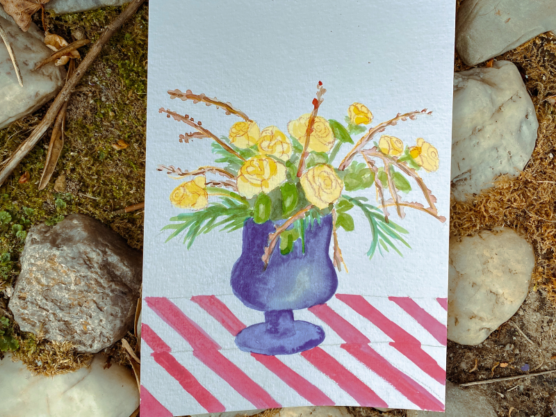 flora aquarel cursus online aquarel workshop