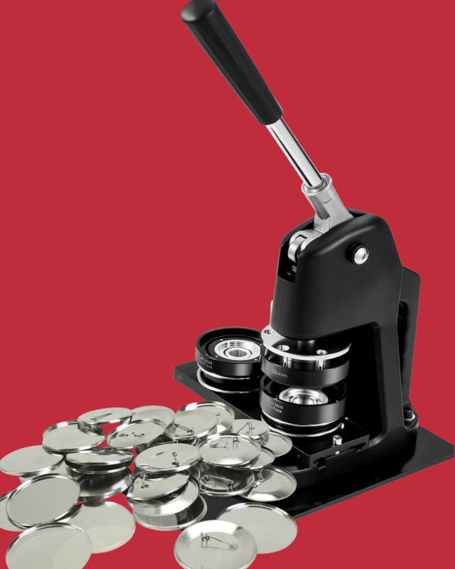 button machine huren voor kinder activiteiten