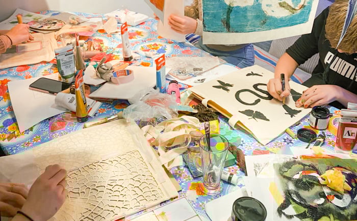 creatieve workshop bij Angelart creatieve workshop Zwolle Hattem