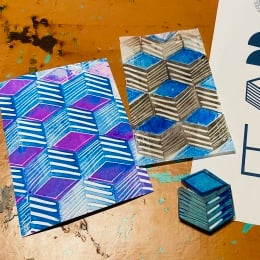 creatieve online cursus druktechniek voor beginners