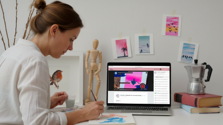 aquarel lessen in abonnement