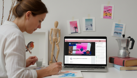 aquarel lessen in abonnement