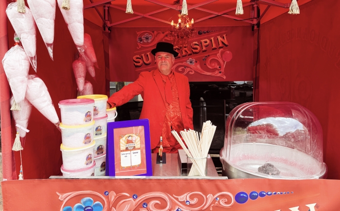 Herman suikerspin Herman evenementen festivals activiteiten artiest