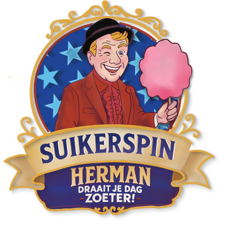 Suikerspin tent Herman suikerspin
