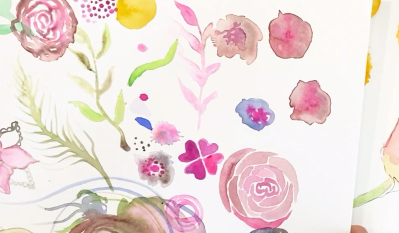 Bloemen schilderen met aquarel: eenvoudiger dan je denkt
