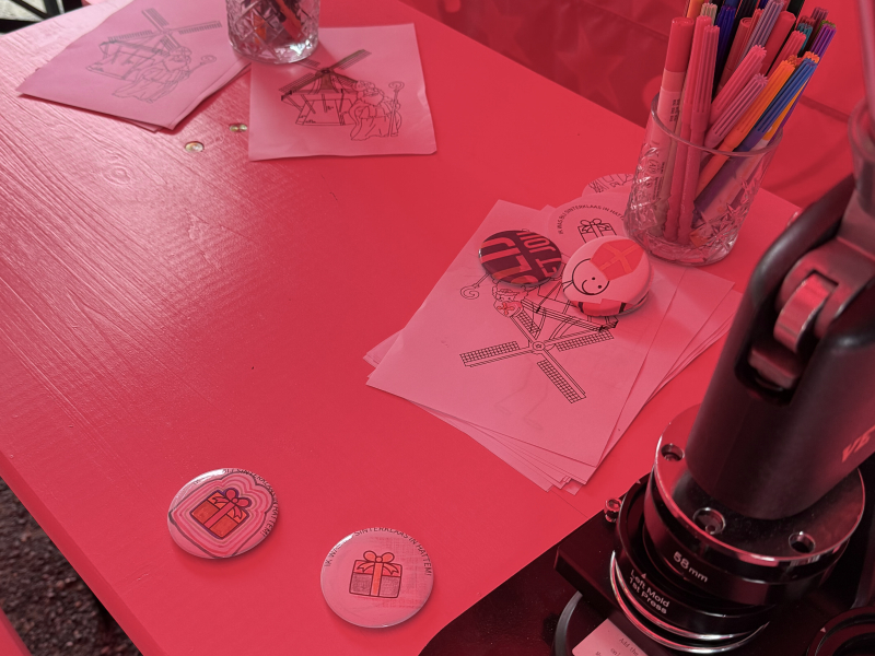 Tekeningen fabriek en button maken