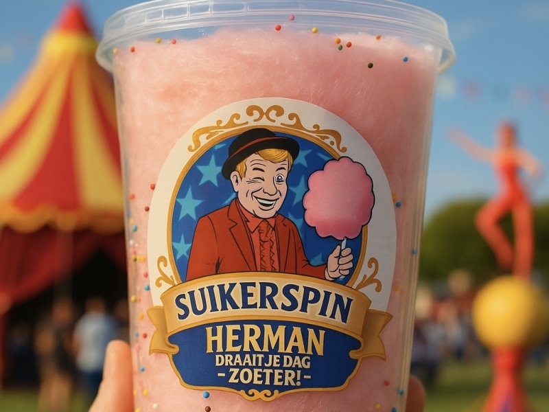 suikerspin raktatie bruiloft