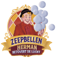 logo Reuze Zeepbellen Show van Herman